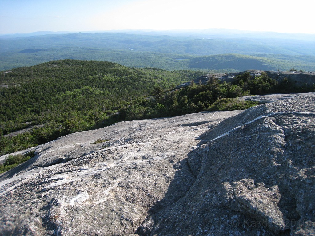 Mt Cardigan NH 2010 0300.jpg - Mt. Cardigan in New Hampshire. Summited on May 25, 2010. There are numerous trails to the peak... I had to pick the extremely difficult one. The views were worth it.